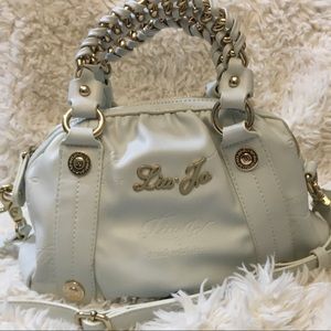 LIU JO KATE PATTA BAG LIGHT WOOD/Taupe/bone with G